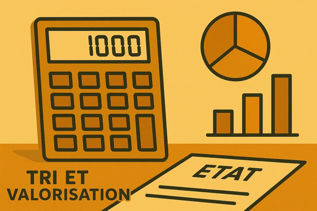 une calculatrice et un état
