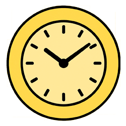 une horloge