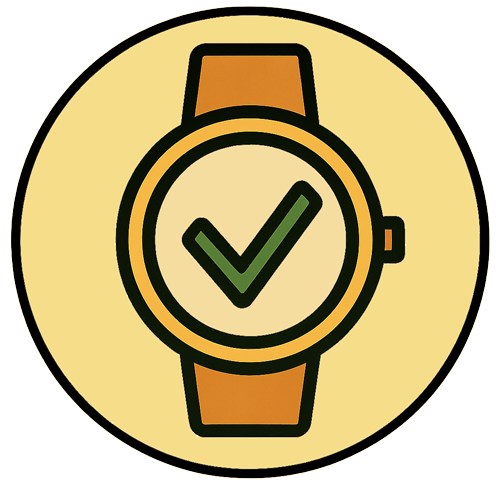 une montre en icone