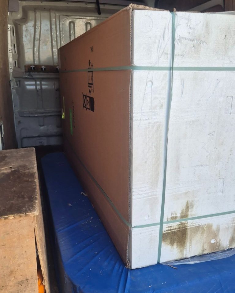 frigo emballé